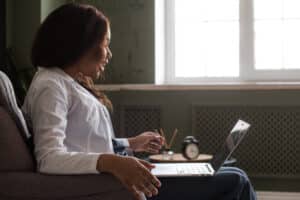 Telehealth,With,Virtual,Afro,American,Doctor,Appointment,And,Online,Therapy