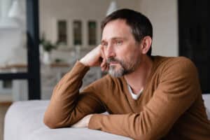 Man seeking acceptance and commitment therapy in Kenosha, WI